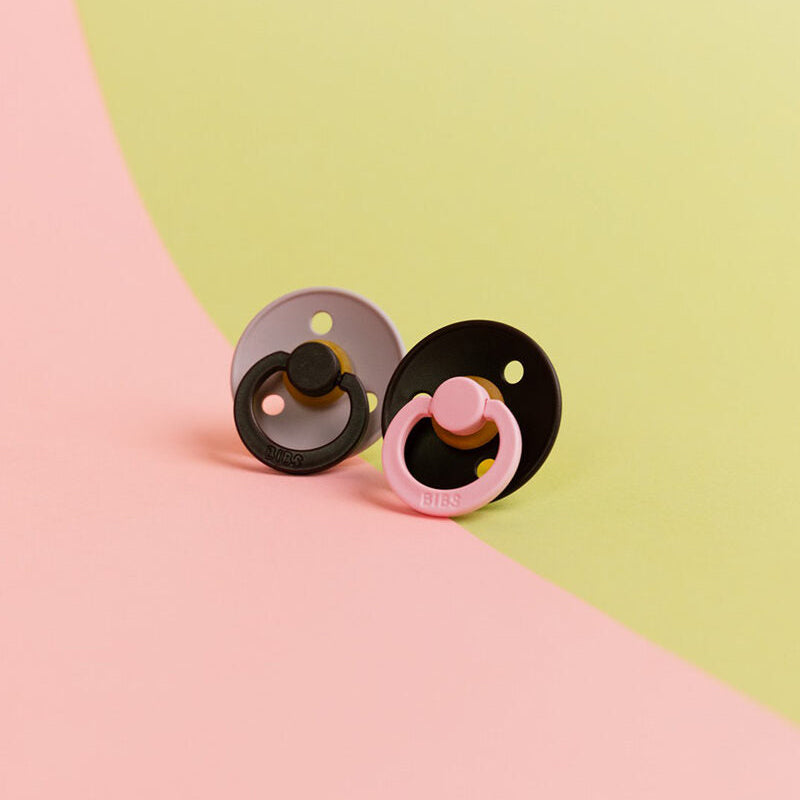 BIBS čiulptukų rinkinys 2 dydis (6 - 18 mėn.) Fusion Dusky Lilac Plum Mix