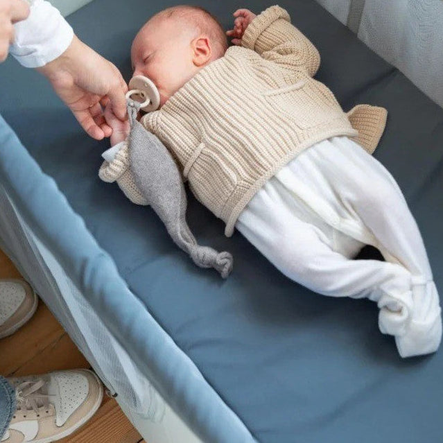 BEABA 3 in 1 kelioninė lovelė maniežas Eazy Sleep, Mineral Grey