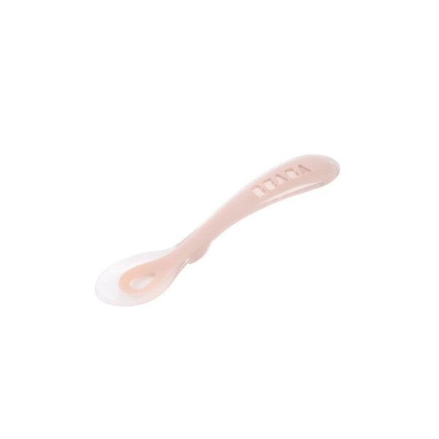 BEABA pradinio maitinimo silikoninis šaukštelis Cotton Candy, 4+ mėn.