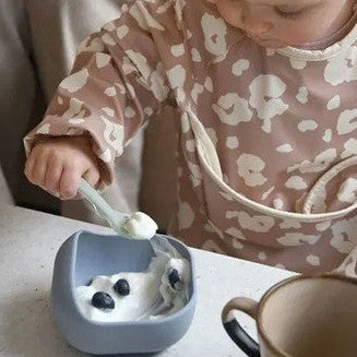 BEABA silikoninis dugnu prilimpantis dubenėlis, Pebble