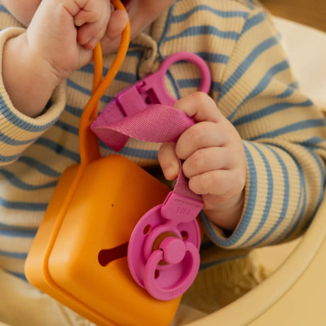 BIBS čiulptuko laikiklis Bubblegum