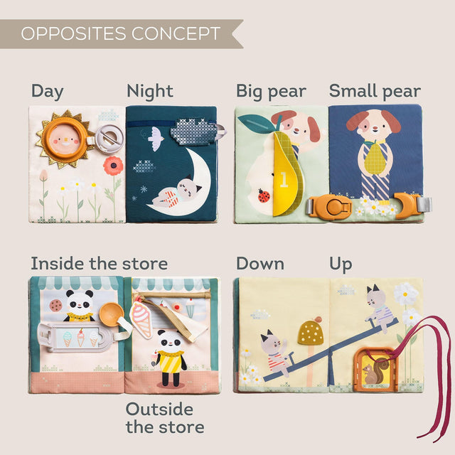 Taf Toys lavinamoji knygelė Fantasy