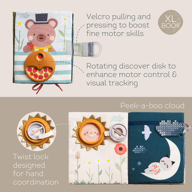 Taf Toys lavinamoji knygelė Fantasy