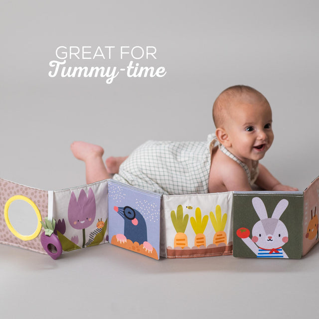 Taf toys lavinamoji knygelė Urban garden