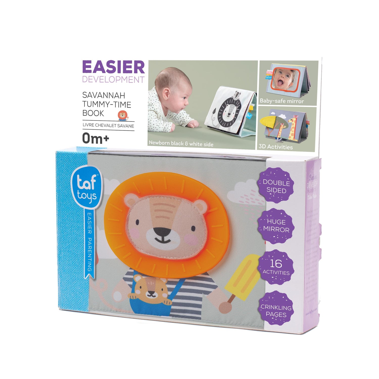 Taf Toys abpusēja mīksta grāmata mazuļiem "Pasaka"