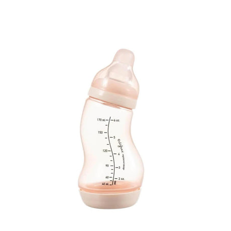 Difrax S-veida koliku pudelīte 170 ml (dažādas krāsas)
