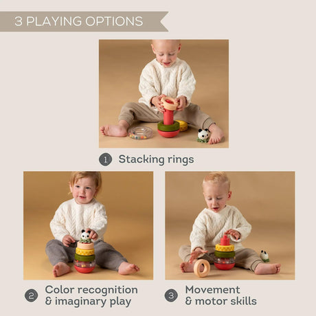 Taf Toys abpusēja mīksta grāmata mazuļiem "Pasaka"