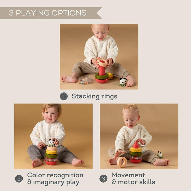 Taf Toys žiedų bokštas Panda