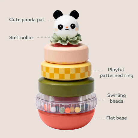 Taf Toys žiedų bokštas Panda