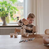 Mushie hariv kuubik kujunditega Shape Sorting Box 