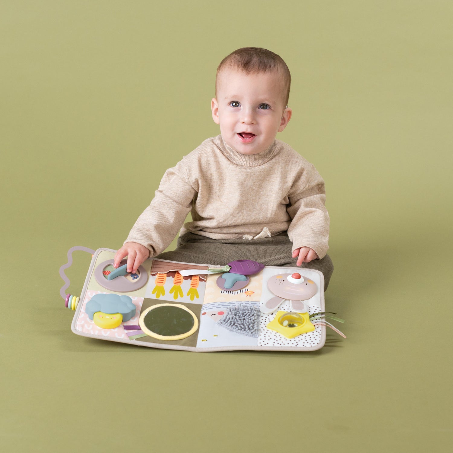 Taf Toys kahepoolne pehme raamat väikelastele "Lugu"