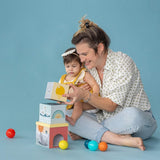 Taf Toys kahepoolne pehme raamat väikelastele "Lugu"