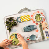 Taf Toys abpusēja mīksta grāmata mazuļiem "Pasaka"