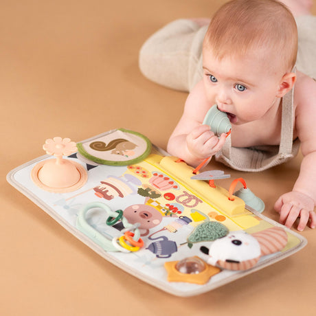 Taf Toys veiklos lenta - lavinamasis žaislas Peek, Pop & Play, 6+ mėn.