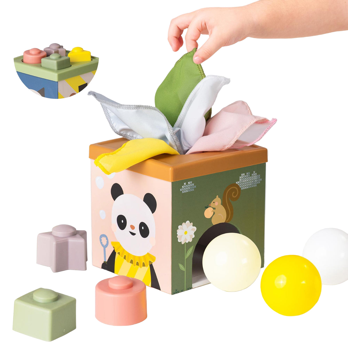 Taf Toys lavinamasis kubas Play & discover