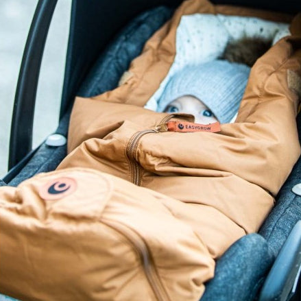 Easygrow universalus vokelis tinkantis ir automobilinei kėdutei FERD Mini Brown