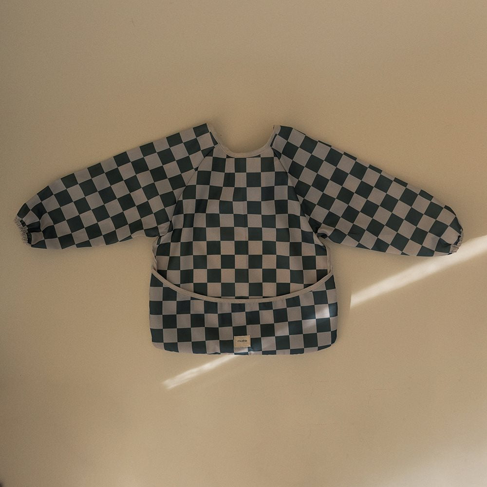 Mushie rinnatükk varrukatega Olive Check