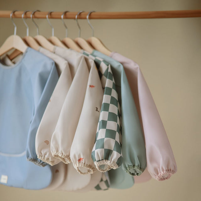 Mushie seilinukas su rankovėmis Olive Check