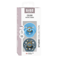 BIBS čiulptukų rinkinys 1 dydis (0 - 6 mėn.) Bumblebee Breeze Mix