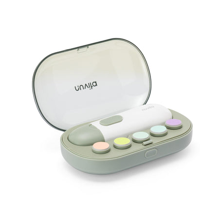 Nuvita Trimmy elektrinė nagų dildė kūdikiams ir vaikams, White