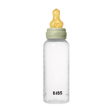 BIBS plastikinis buteliukas nuo dieglių 270 ml (Sage) pilnas komplektas