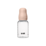 BIBS plastikinis buteliukas nuo dieglių 150 ml (Blush) pilnas komplektas