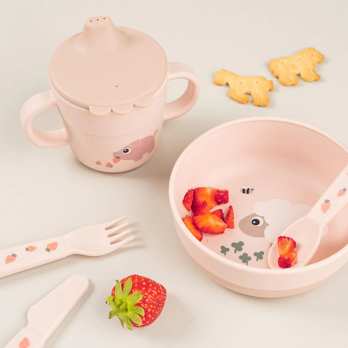 Deer kruus koos tilaga Foodie Happy dots pulber