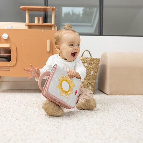 Tiny Love minkšta lavinamoji knygelė kūdikiui Minkšta knygelė Unicorn