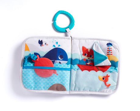 Tiny Love minkšta lavinamoji knygelė kūdikiui Minkšta knygelė Where Do I Travel Meadow Days