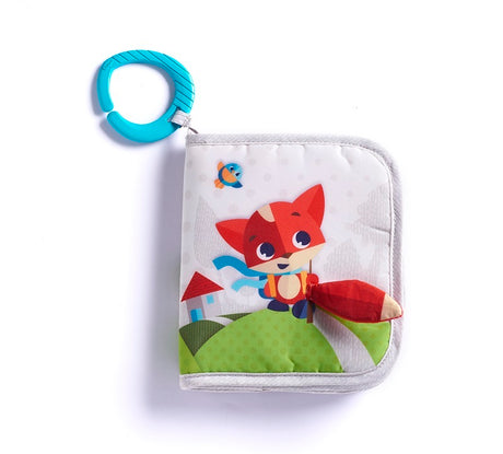 Tiny Love minkšta lavinamoji knygelė kūdikiui Minkšta knygelė Where Do I Travel Meadow Days