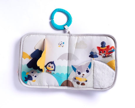 Tiny Love minkšta lavinamoji knygelė kūdikiui Minkšta knygelė Where Do I Travel Meadow Days