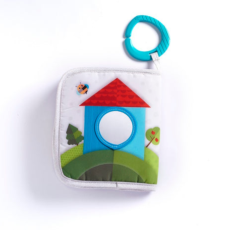 Tiny Love minkšta lavinamoji knygelė kūdikiui Minkšta knygelė Where Do I Travel Meadow Days