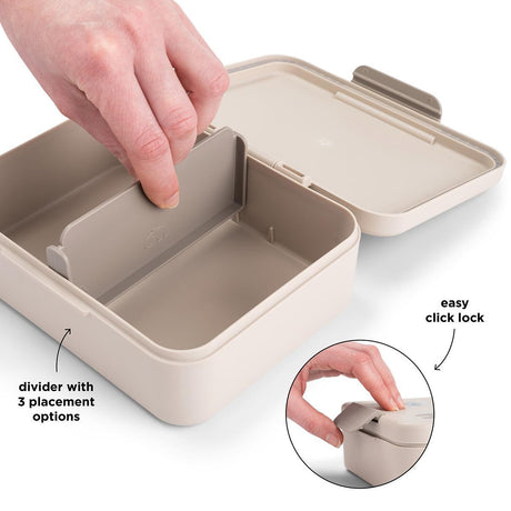 Valmistanud Deer kahepoolne toiduhoidmiskonteiner Birdee Sand 