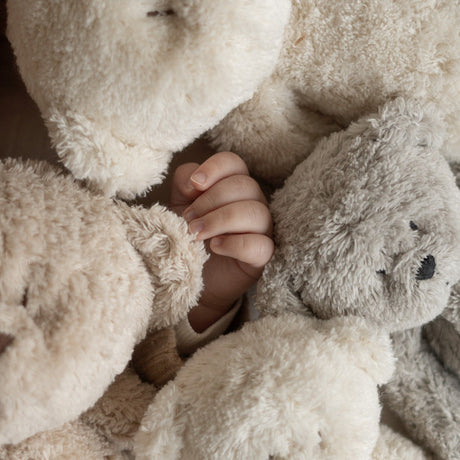 Moonie 2.0 migdukas Organic Humming Bear - Sand su garso įrašymo funkcija