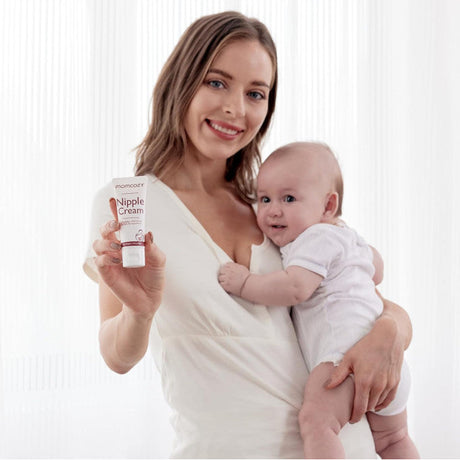 Momcozy 100 % natūralus, veganiškas, be lanolino spenelių kremas (30 ml)