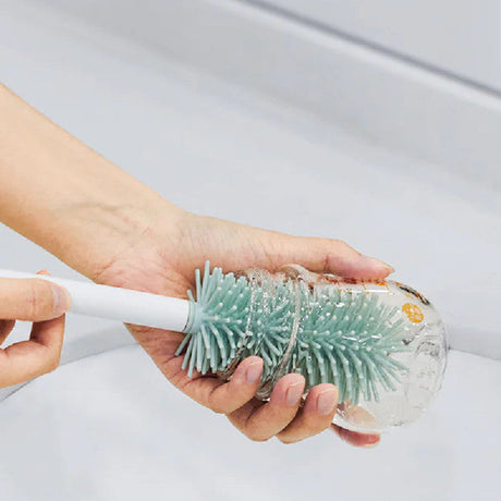 Momcozy 7 in 1 kūdikio buteliukų valymo rinkinys, žalias