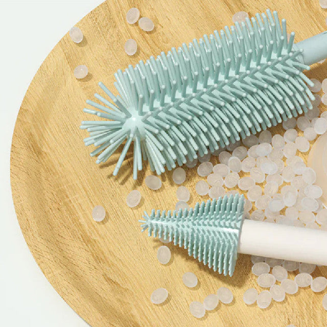 Momcozy 7 in 1 kūdikio buteliukų valymo rinkinys, žalias