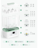 Baby Brezza SuperFast Sterilizer Dryer pudeļu sterilizatora žāvētājs 