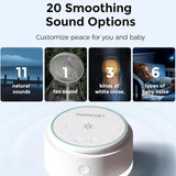 Momcozy baltojo triukšmo aparatas su pakraunama baterija