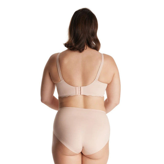 Momcozy besiūlė liemenėlė nėščiosioms ir maitinančioms Floral YN46, oyster pink