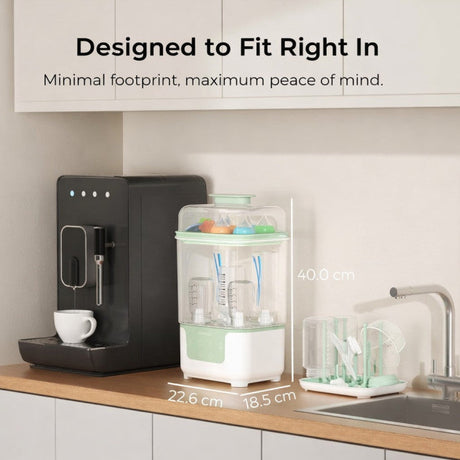 Momcozy BS04 4-in-1 buteliukų sterilizatorius su džiovykle