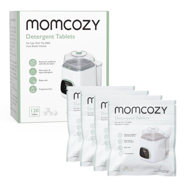 Momcozy buteliukų plovyklos KleanPal Pro plovimo tabletės, 120 vnt.