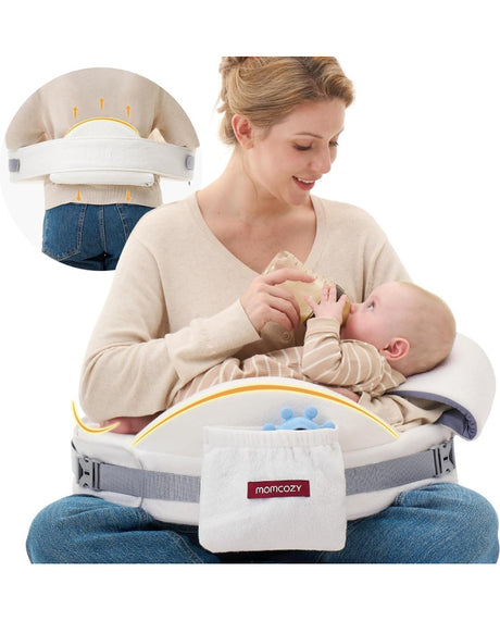 Momcozy CozyPro maitinimo pagalvė, white