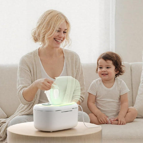 Momcozy didelės talpos drėgnų servetėlių šildytuvas