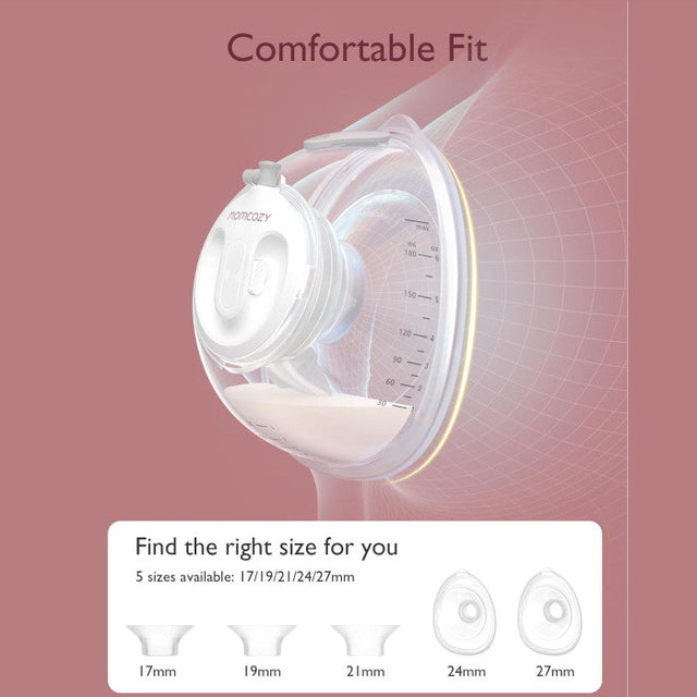 Momcozy dvigubas nešiojamas belaidis pientraukis V2