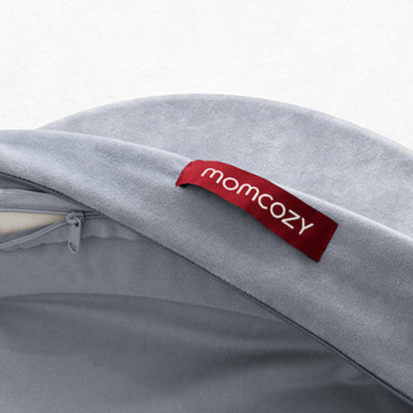 Momcozy exclusive memory foam maitinimo pagalvė, grey