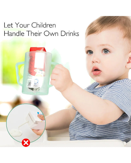 Momcozy Squeeze Proof kūdikių tyrelių pakuočių laikiklis, žalias