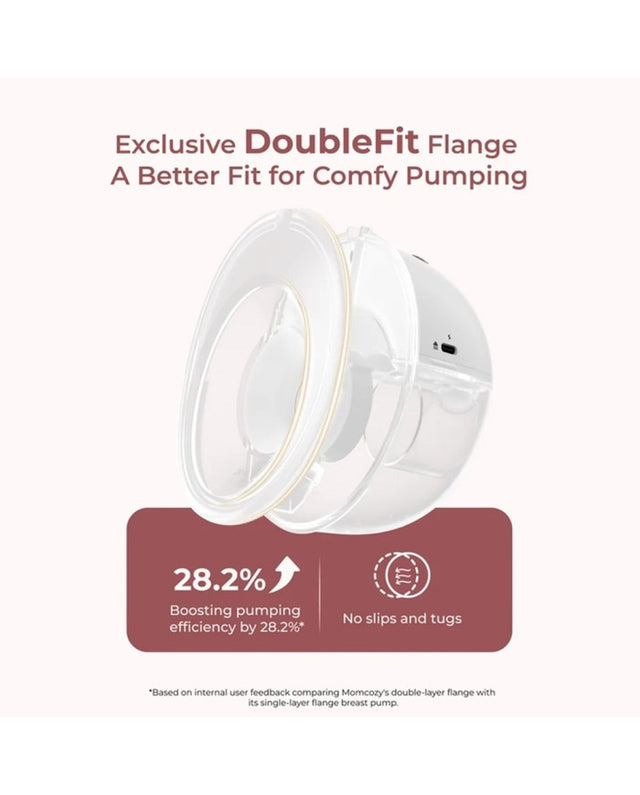 Momcozy M5 Smart nešiojamas belaidis pientraukis Grey