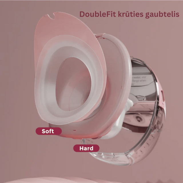 Momcozy nešiojamas belaidis pientraukis M6 rausvas