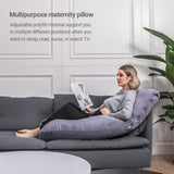 Doomoo Buddy barošanas un grūtniecības spilvens Tetra Jersey Green 